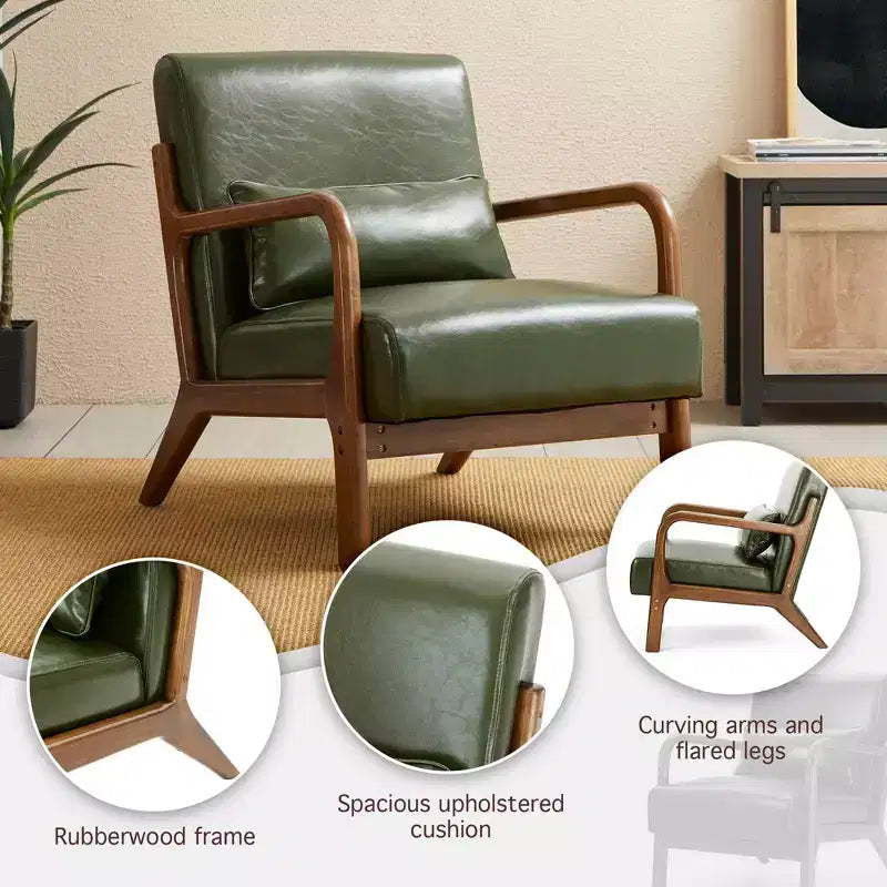 Fauteuil moderne de style médiéval