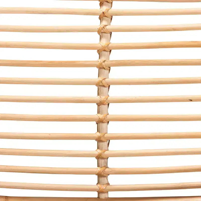 Fauteuil de salon en rotin naturel