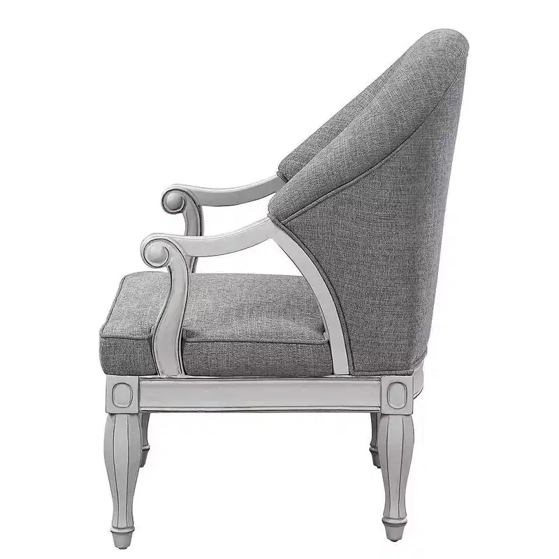 Fauteuil : Coussin capitonné en coton