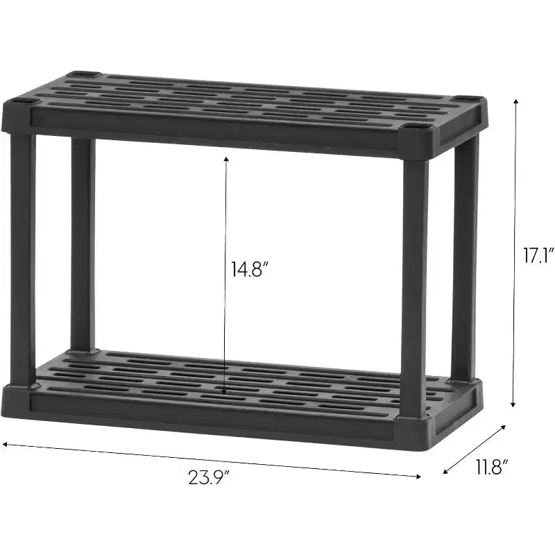 Étagère de garage en plastique USA Rangement Intérieur Extérieur