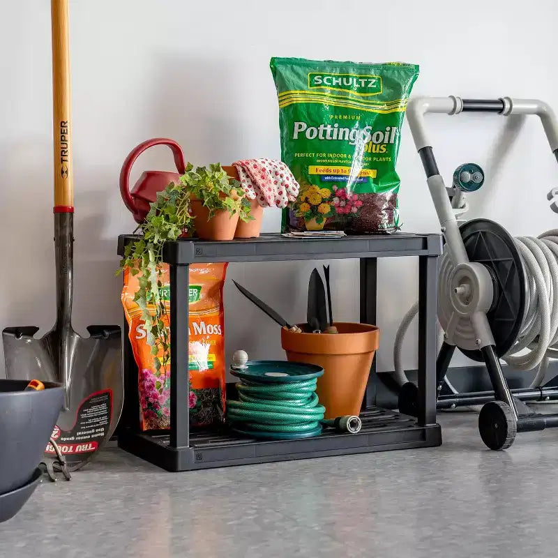 Étagère de garage en plastique USA Rangement Intérieur Extérieur