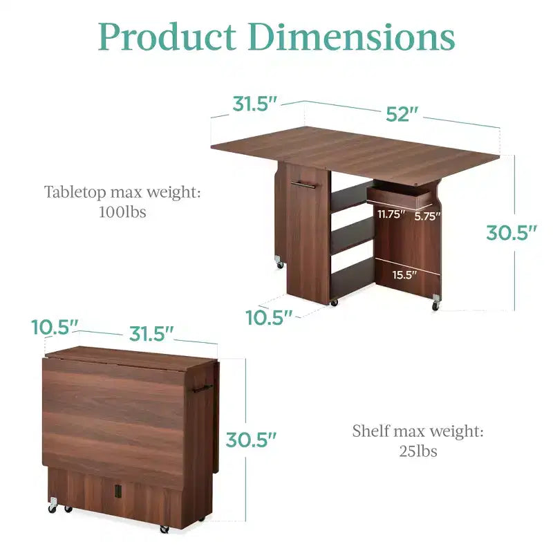 Table pliante multifonctionnelle