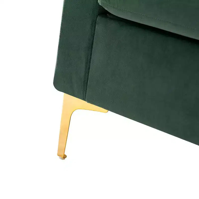 Fauteuil club moderne capitonné en bois avec coussin