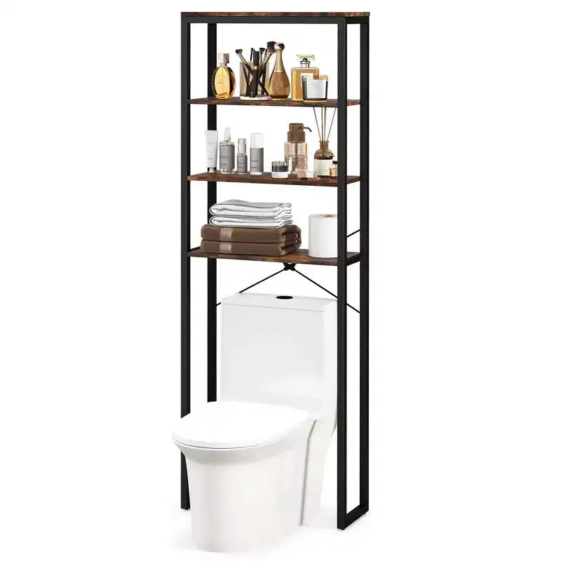 Étagère de rangement de salle de bain autoportante