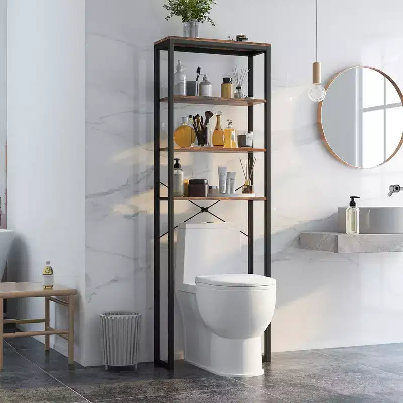 Étagère de rangement de salle de bain autoportante