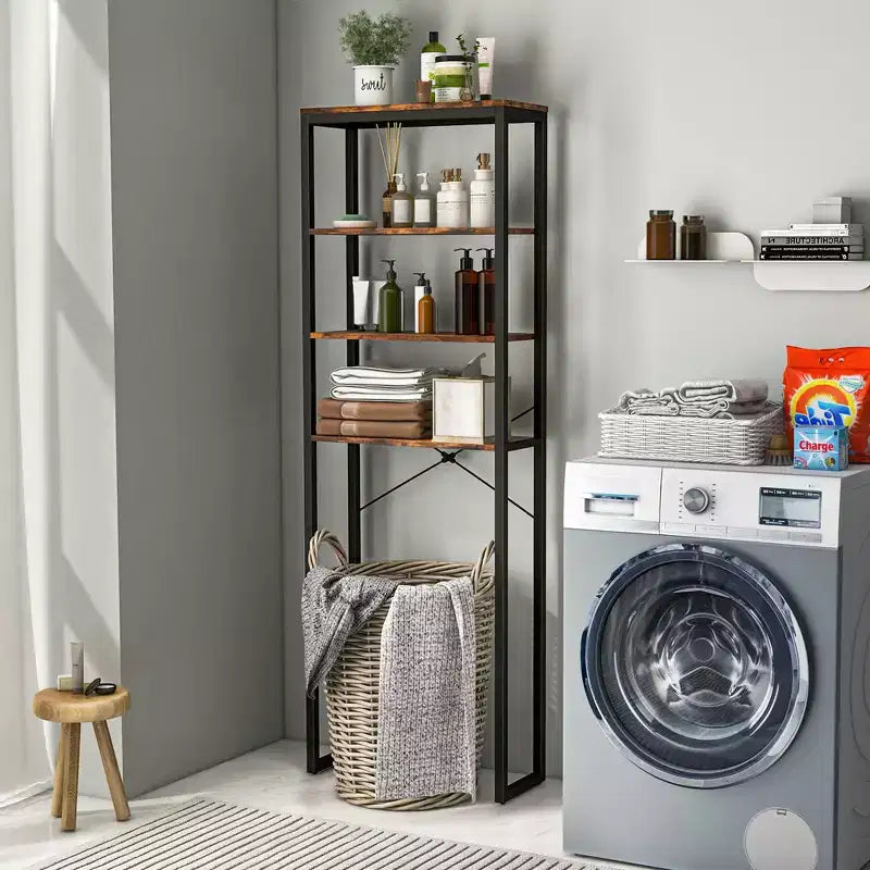 Étagère de rangement de salle de bain autoportante