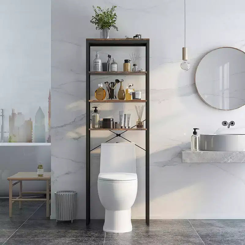 Étagère de rangement de salle de bain autoportante