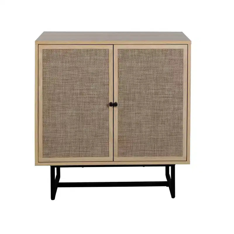 armoire de rangement en rotin