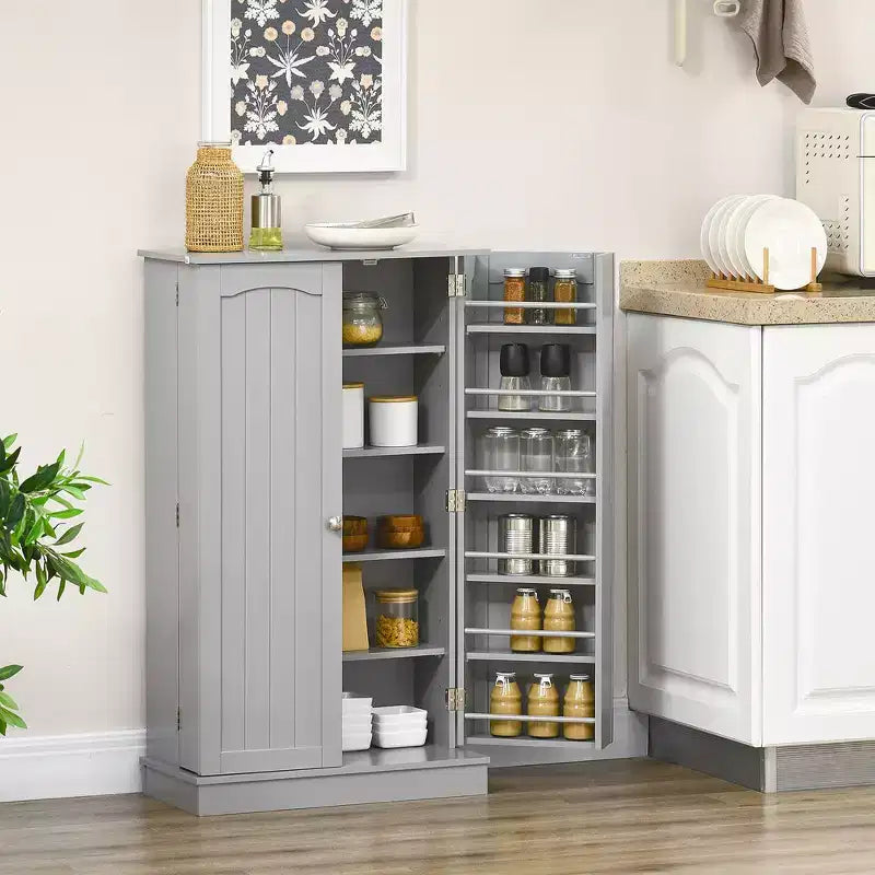 Meuble de rangement de cuisine, conception à double porte