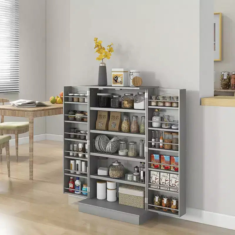 Meuble de rangement de cuisine, conception à double porte