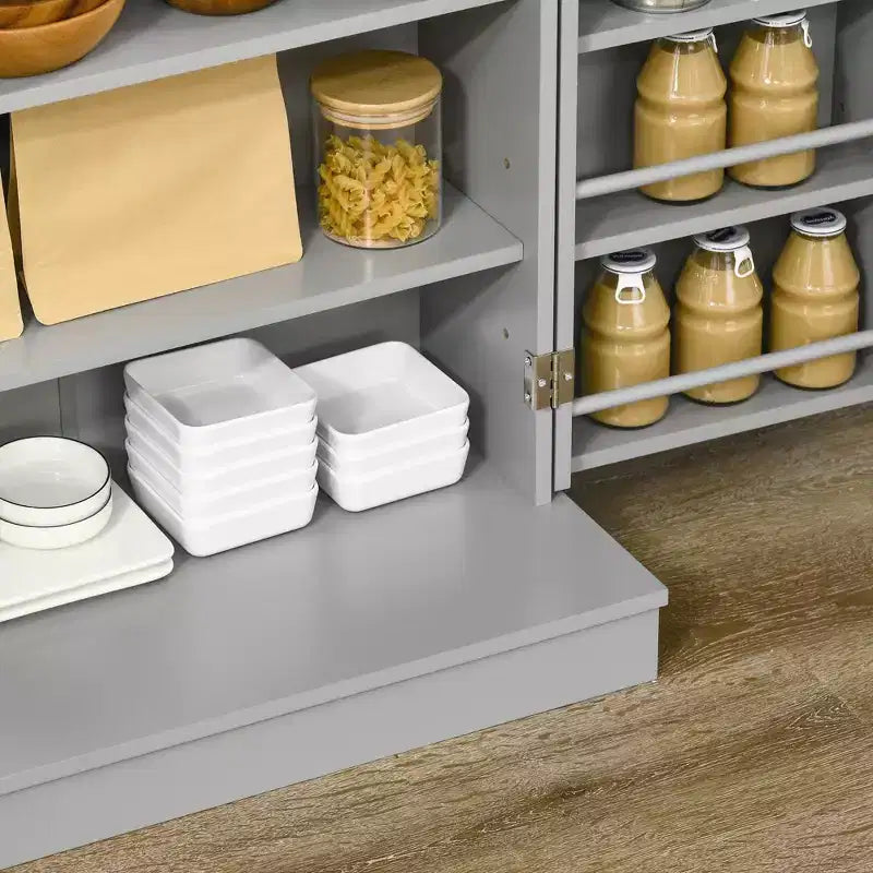 Meuble de rangement de cuisine, conception à double porte