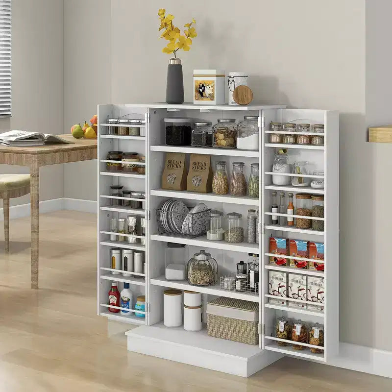 Meuble de rangement de cuisine, conception à double porte