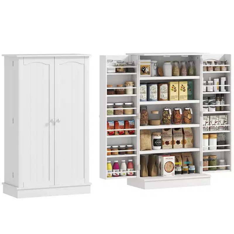 Meuble de rangement de cuisine, conception à double porte