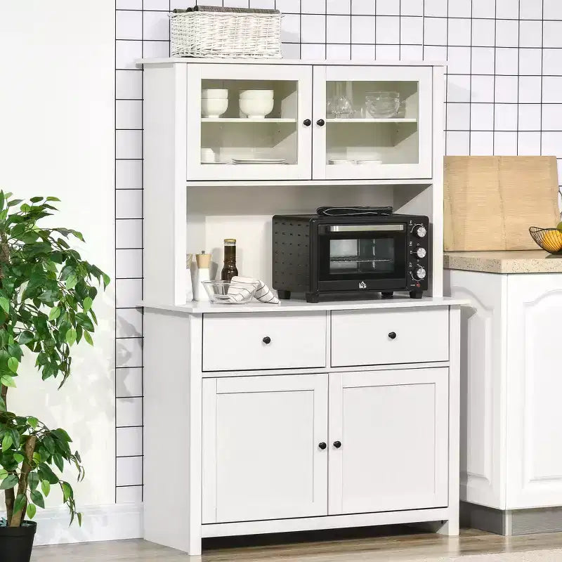 Bahut de cuisine avec placard à vaisselle