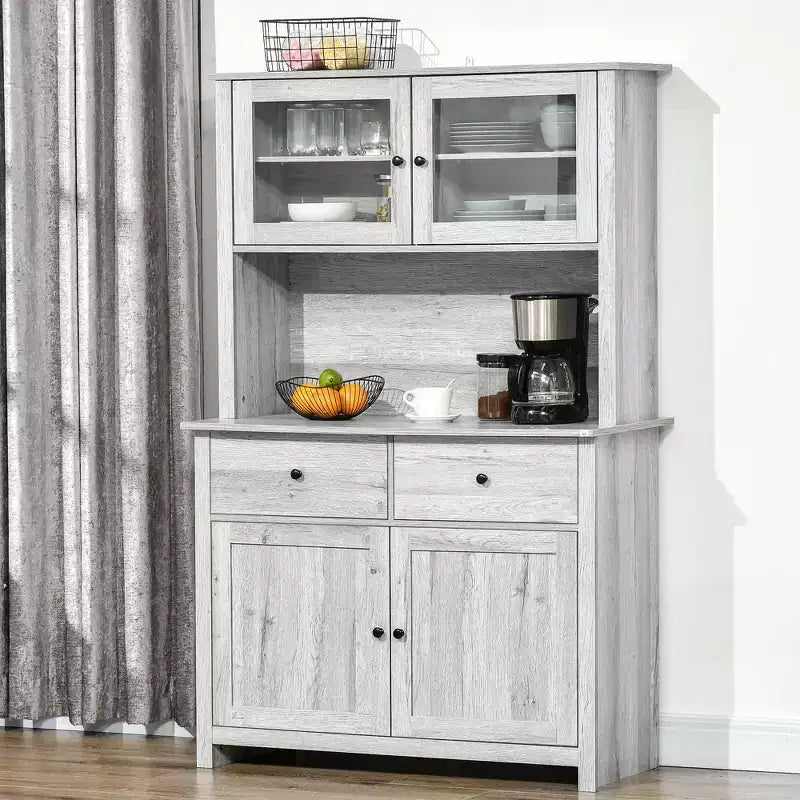 Bahut de cuisine avec placard à vaisselle