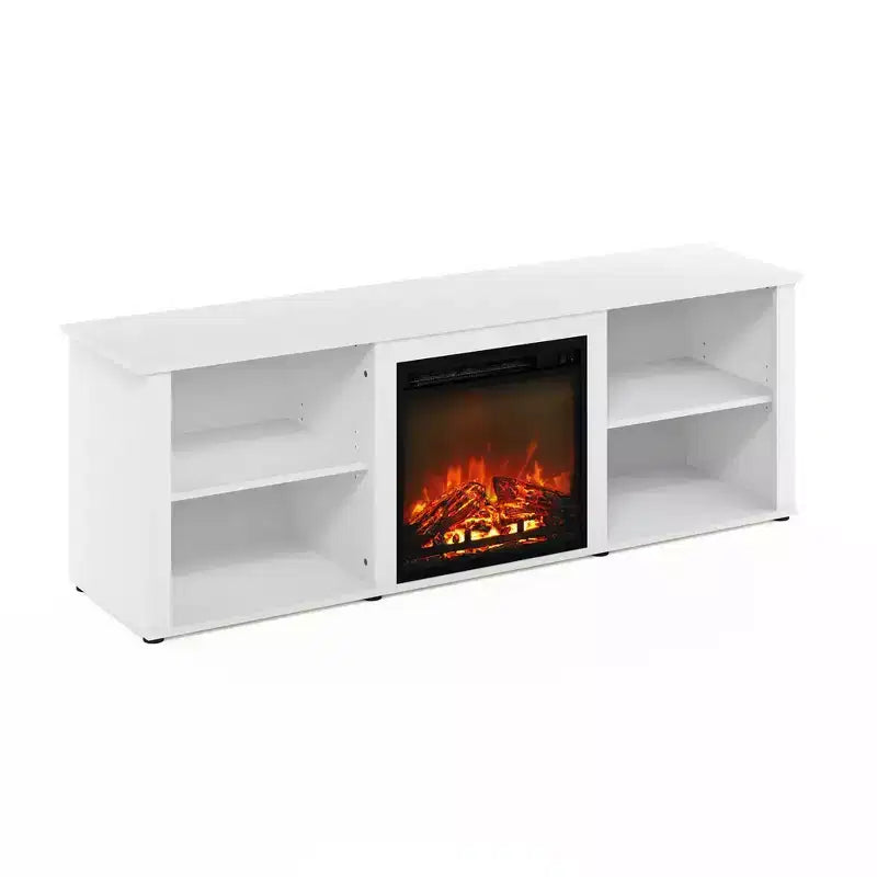 Meuble TV cheminée classique