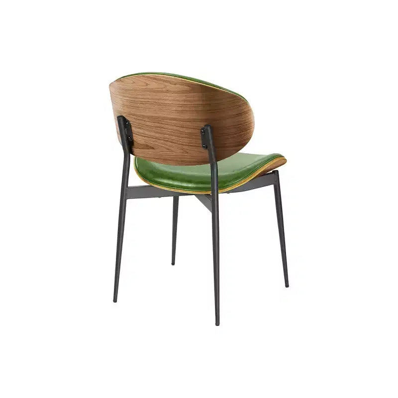 Chaise de salle à manger en peuplier rembourrée