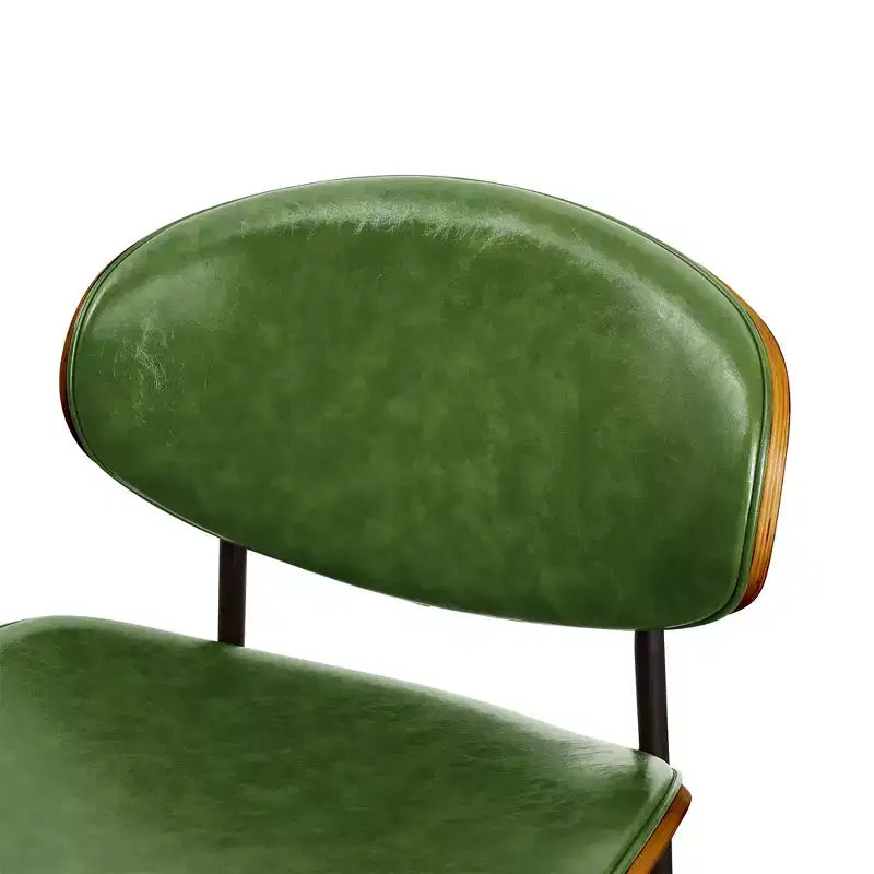 Chaise de salle à manger en peuplier rembourrée