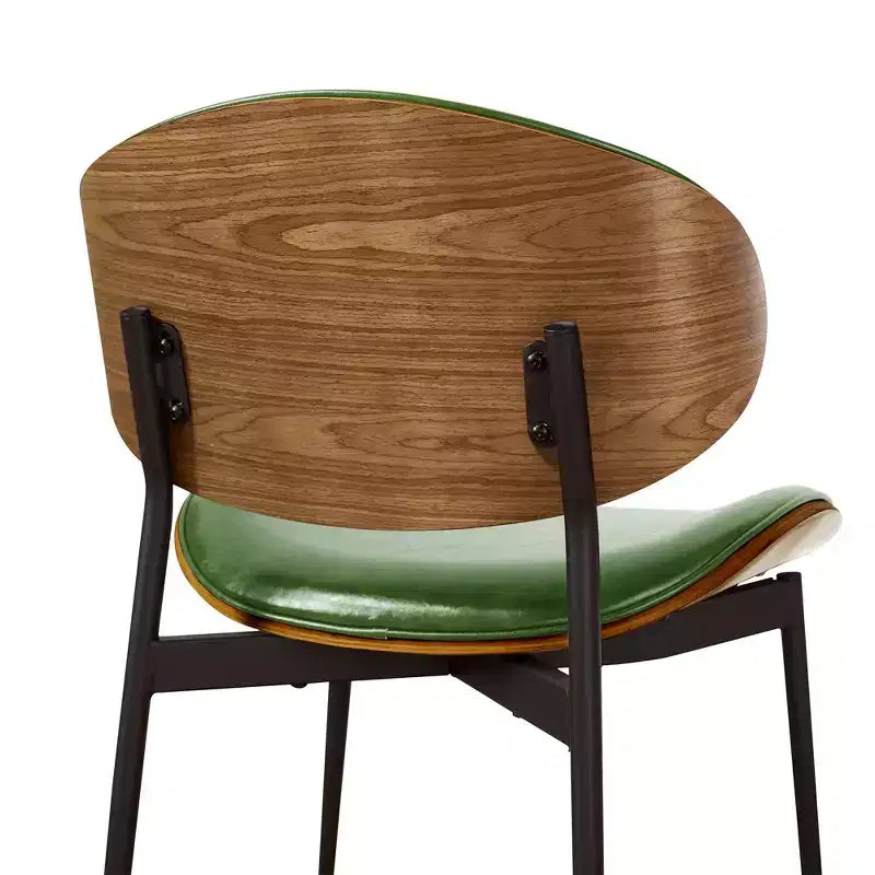 Chaise de salle à manger en peuplier rembourrée