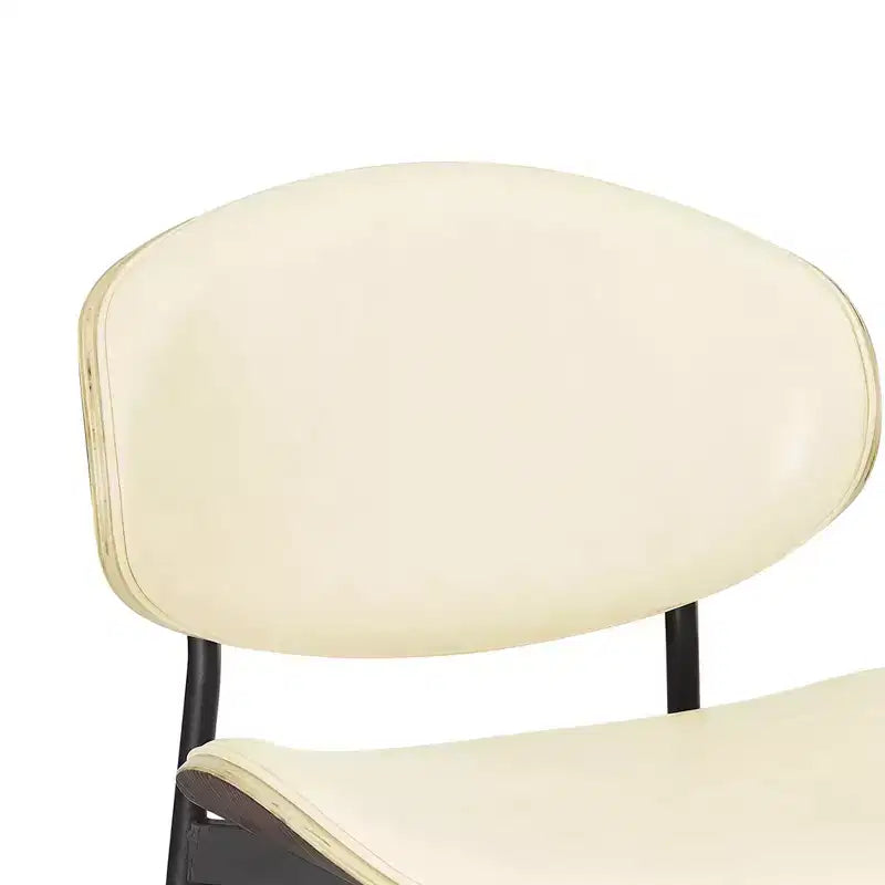 Chaise de salle à manger en peuplier rembourrée