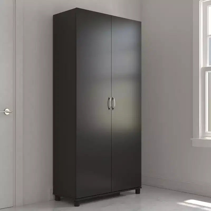 Meuble de rangement multifonctionnel à double porte