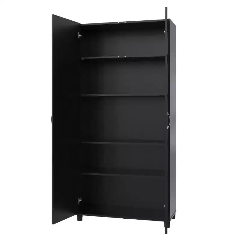Meuble de rangement multifonctionnel à double porte
