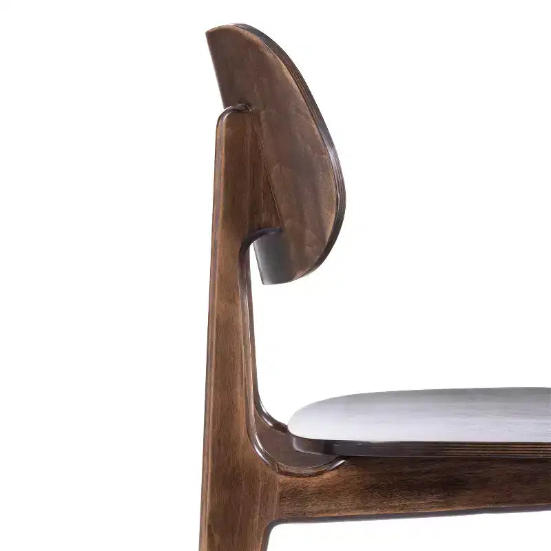 Chaises de salle à manger en bois massif de qualité commerciale
