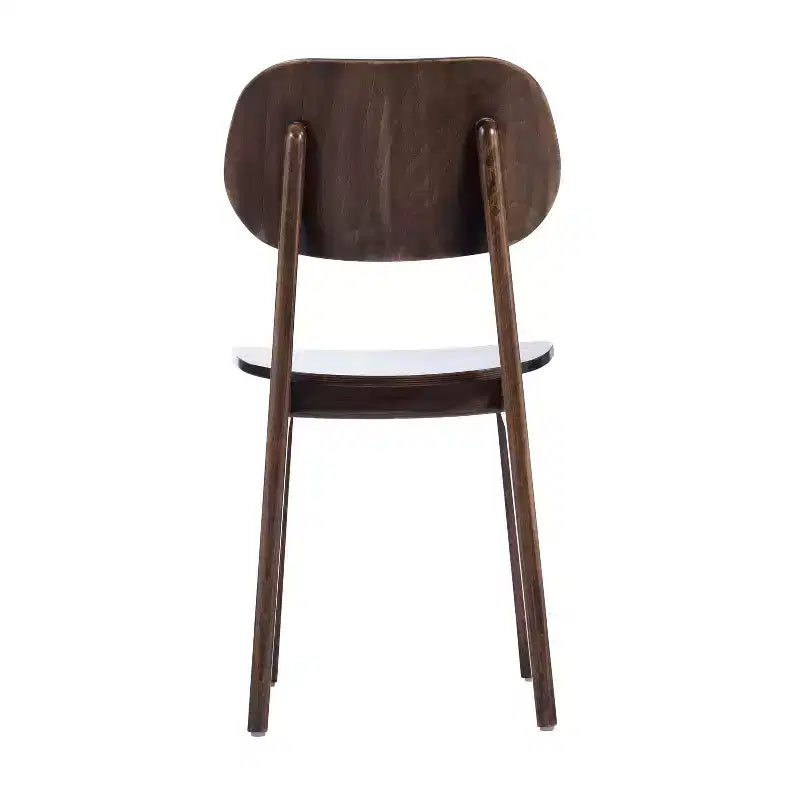 Chaises de salle à manger en bois massif de qualité commerciale