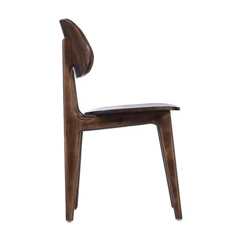 Chaises de salle à manger en bois massif de qualité commerciale