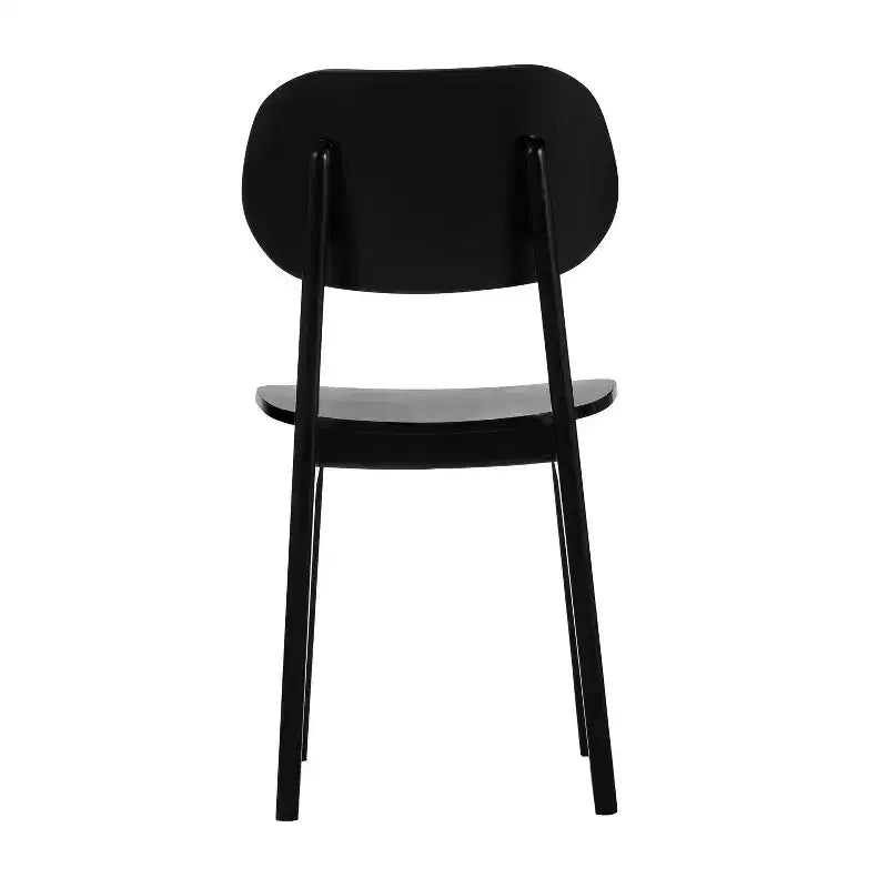 Chaises de salle à manger en bois massif de qualité commerciale