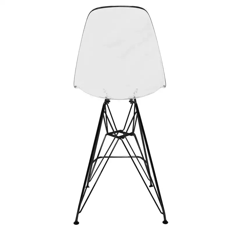 Tabourets de bar en acrylique de style médiéval-moderne