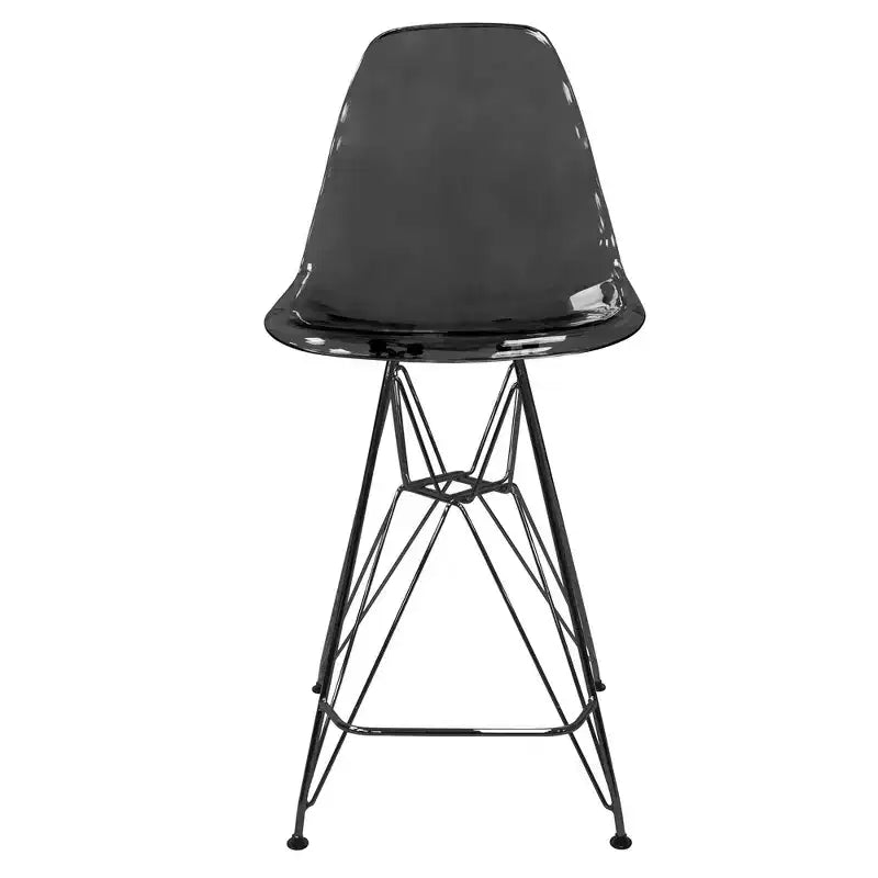 Tabourets de bar en acrylique de style médiéval-moderne