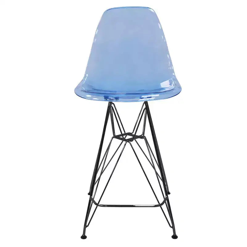 Tabourets de bar en acrylique de style médiéval-moderne