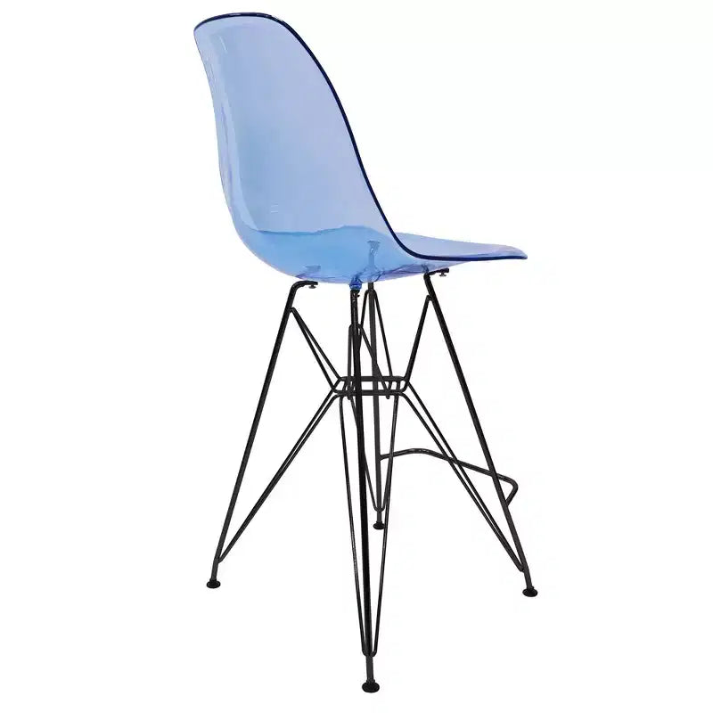 Tabourets de bar en acrylique de style médiéval-moderne
