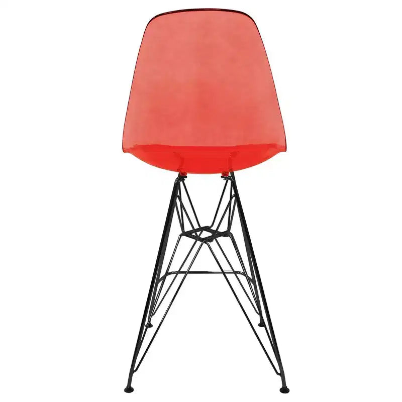 Tabourets de bar en acrylique de style médiéval-moderne
