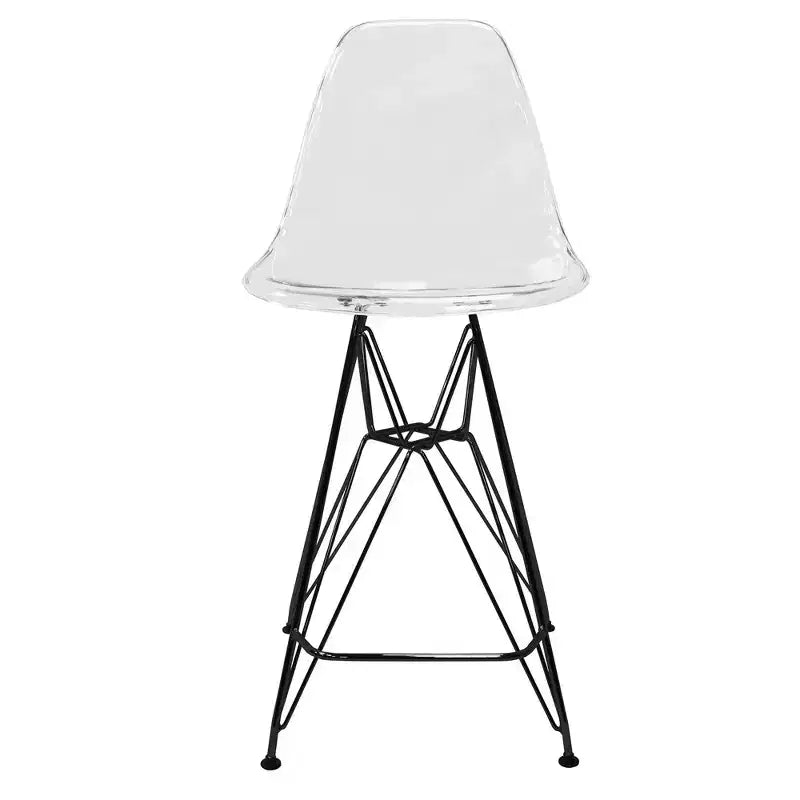 Tabourets de bar en acrylique de style médiéval-moderne
