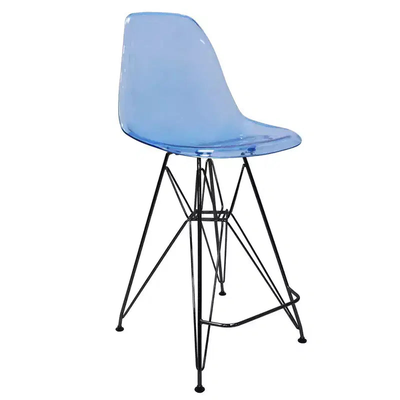 Tabourets de bar en acrylique de style médiéval-moderne