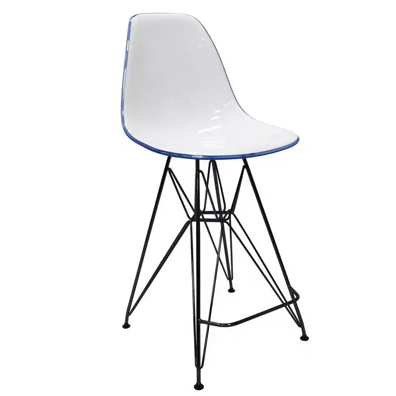 Tabourets de bar en acrylique de style médiéval-moderne