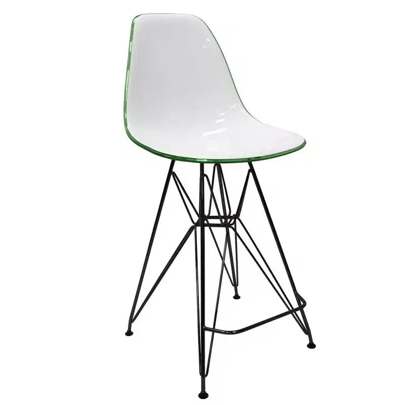 Tabourets de bar en acrylique de style médiéval-moderne