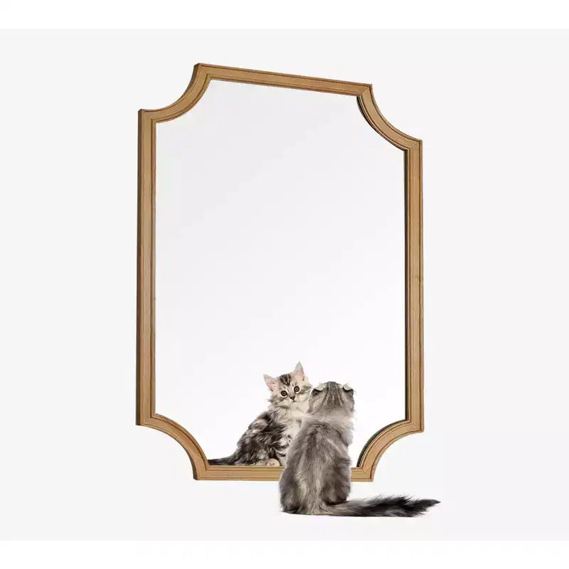 Wooden frame mirror
