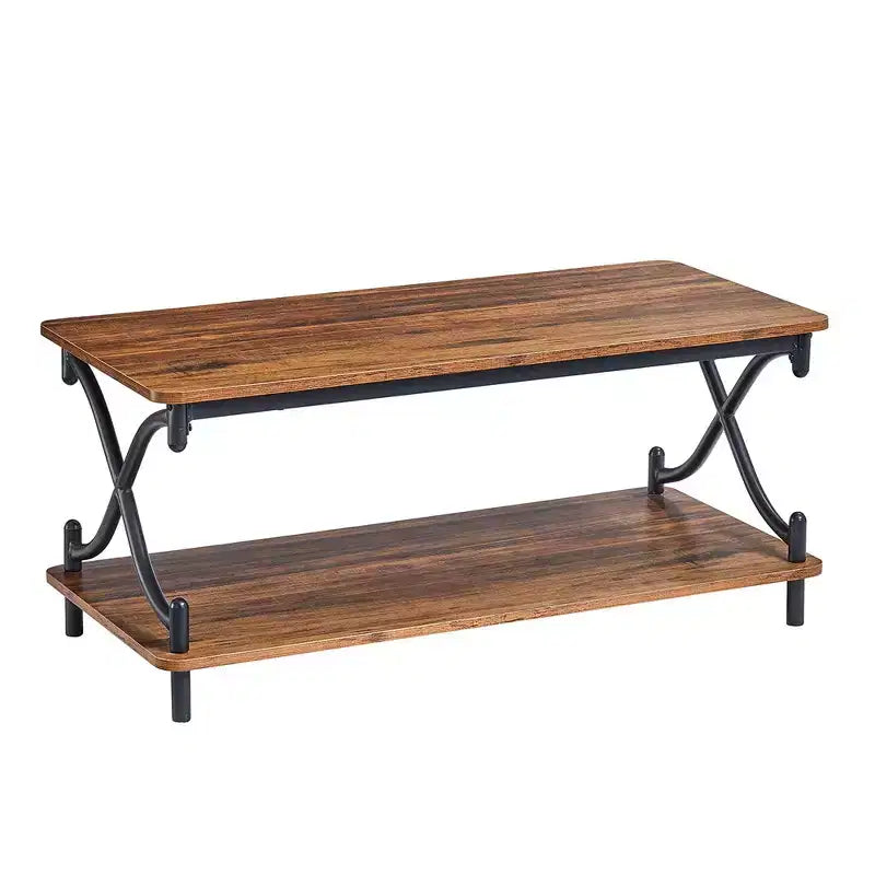 Table basse en bois avec rangement